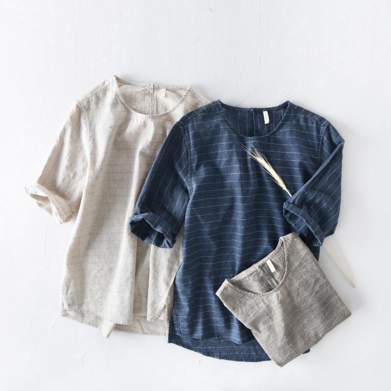 Chinese Style Simple Casual Short-sleeved T-shirt For Men