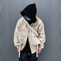 Nylon Trench Coat With Large Pockets And Streamers