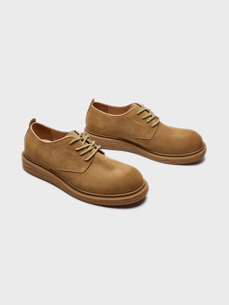 American Retro Outdoor Waterproof Cowhide Work Shoes Men