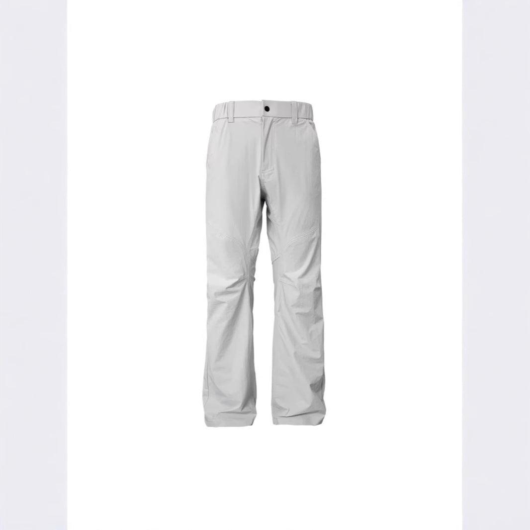 3D Three-dimensional Cutting Deconstructing Casual Breathable Trousers