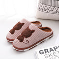 Home Non-slip And Warm Cute Cotton Slippers