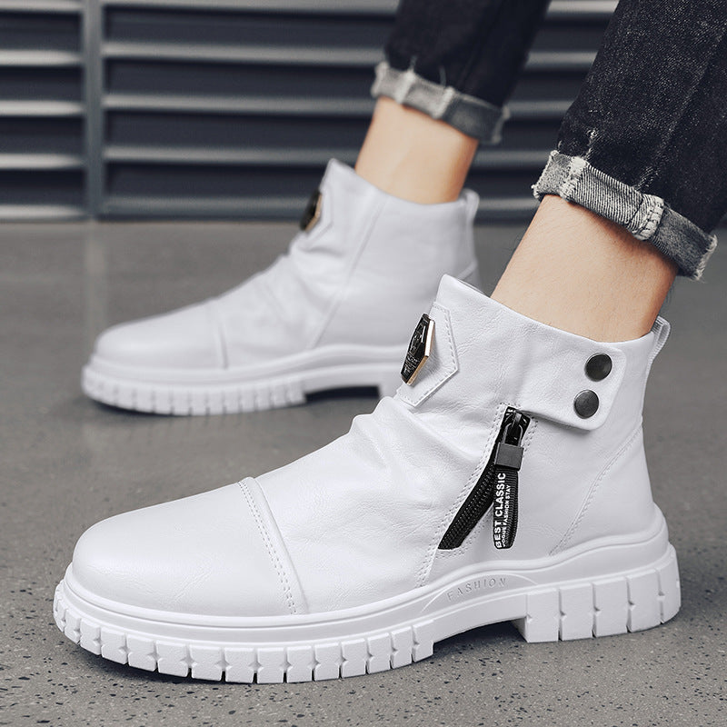 Men's High-top Martin Boots British Trend Tooling