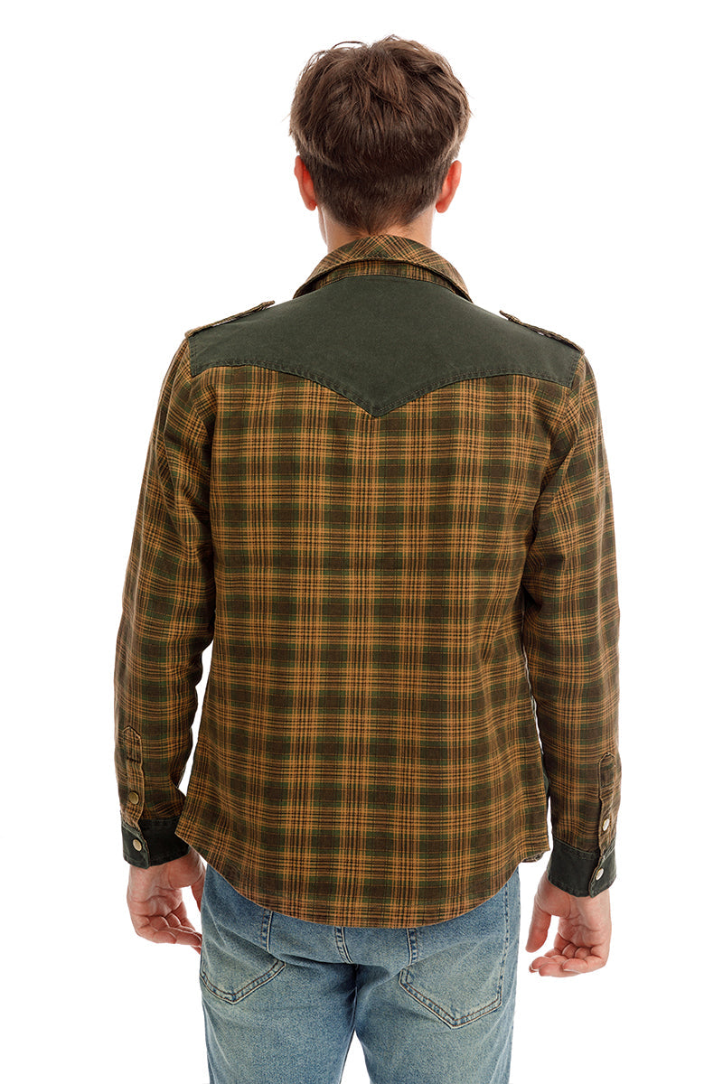 Men Plaid Casual Autumn Winter Jacket Men Slim Fit Jacket