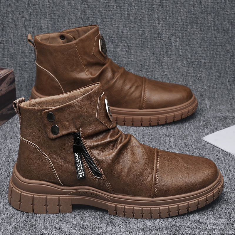 Men's High-top Martin Boots British Trend Tooling