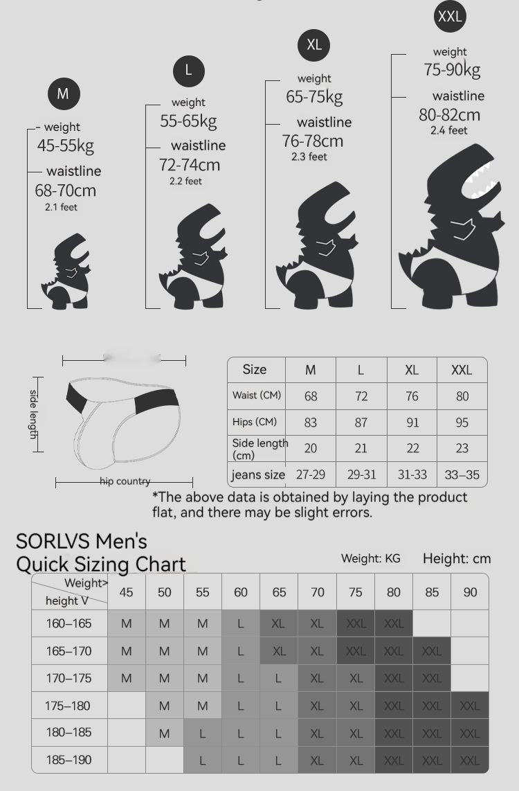 Solid Color High-fork Low-waist Briefs Sexy Full-wrapped Hip-excited Pouch Underwear