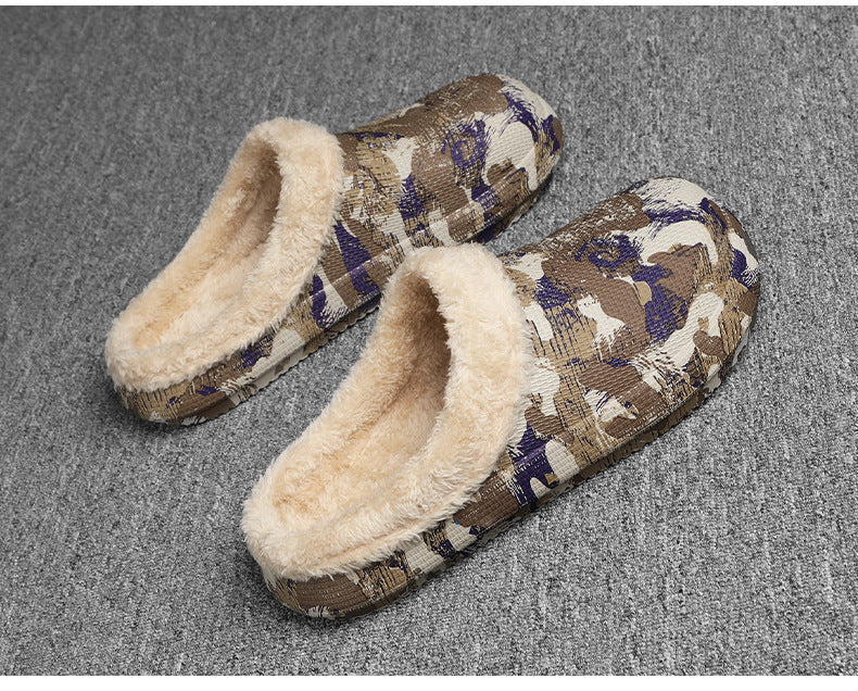 Indoor Home Thick-soled Warm Men's Home Winter Non-slip