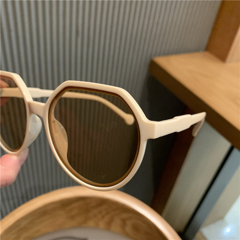 Women's Vintage Statement Frame Polarized Sunglasses