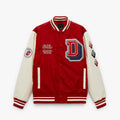 Mens Baseball Collar Embroidered Fashion Aviator jacket