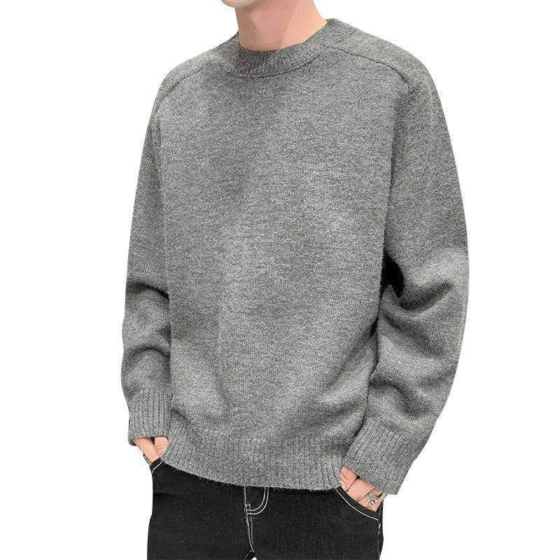 Casual Loose Long Sleeved Sweater For Men