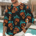 Summer Casual Knitwear Full Print Loose