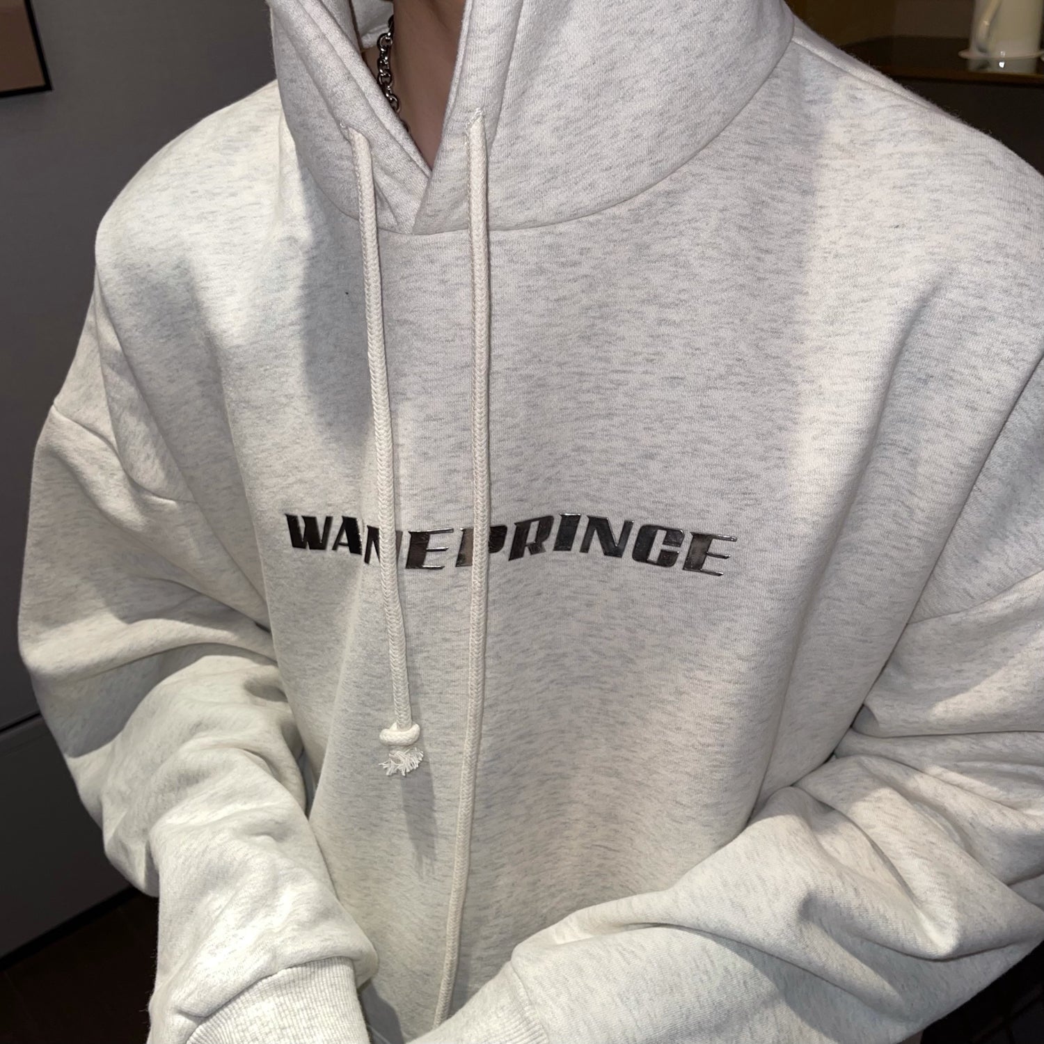 Korean Metal Letter Design Sense Of Simple Ins Sweater