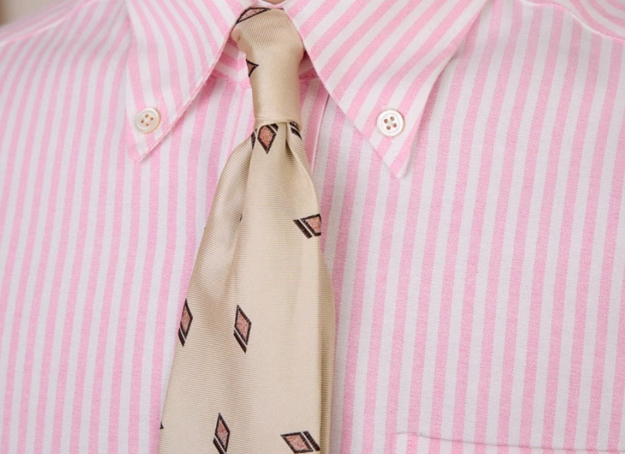 Cotton Slim-fit Striped Long-sleeved Shirt Breathable Casual Business Shirt
