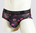 Men's Ice Silk Printed Shorts