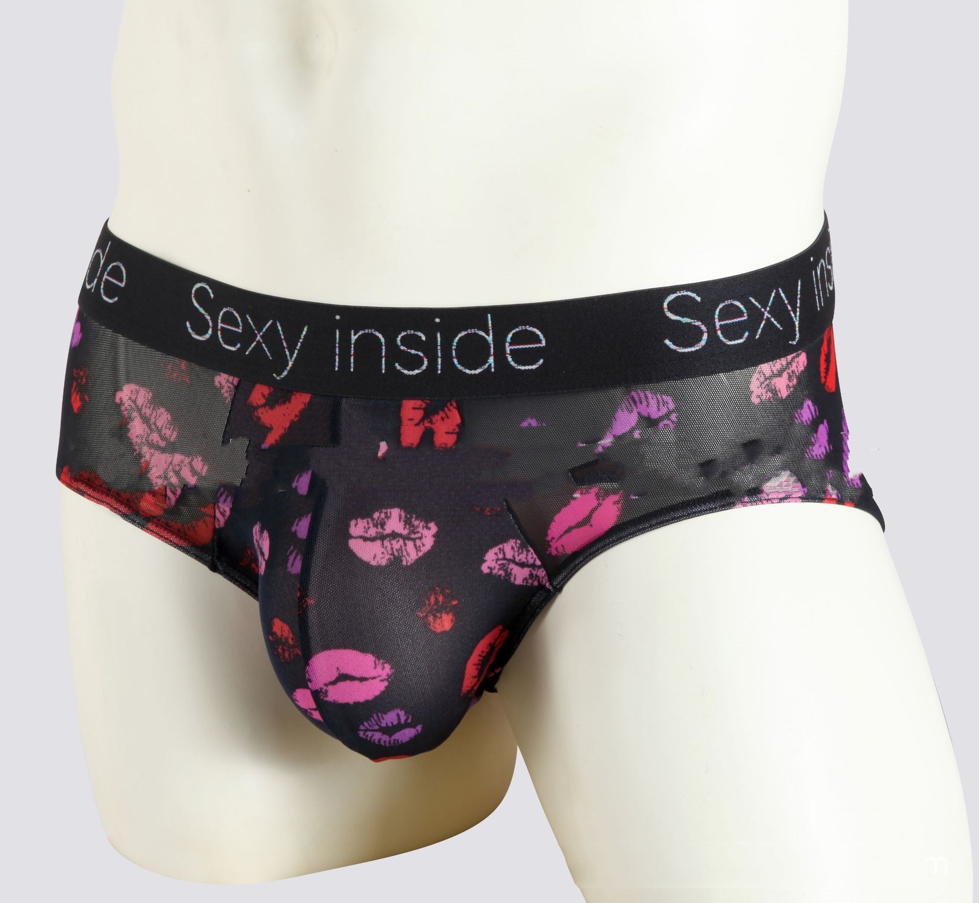 Men's Ice Silk Printed Shorts