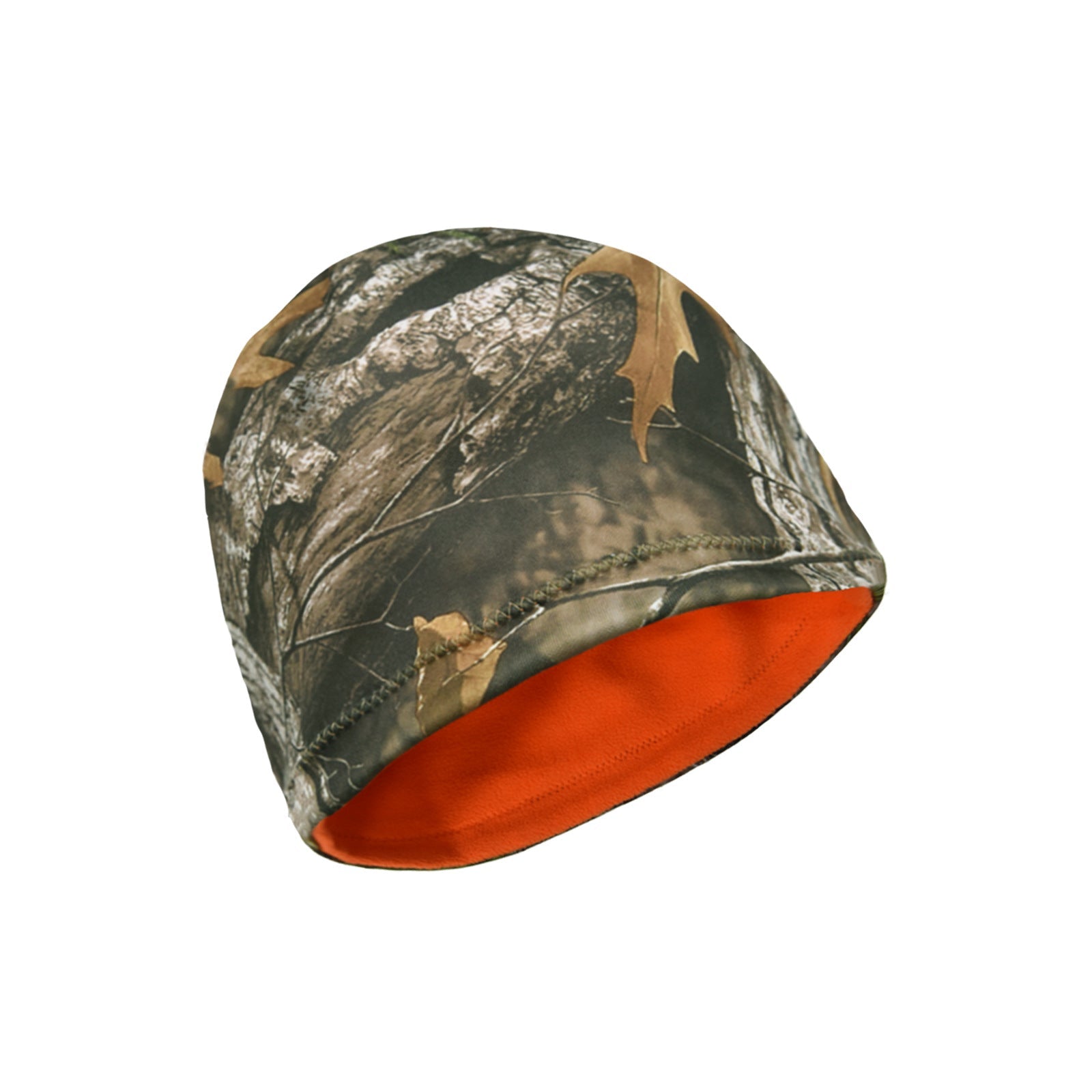 Outdoor Keep Warm Wind-proof And Cold Protection Polar Fleece Big Tree Autumn And Winter Camouflage Hunting Beanie Hat