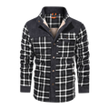 Men Warm Jacket Fleece Slim Fit Autumn Winter Jacket