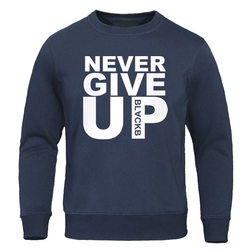 Autumn Winter Men Casual Hoodie You'll Never Walk Alone