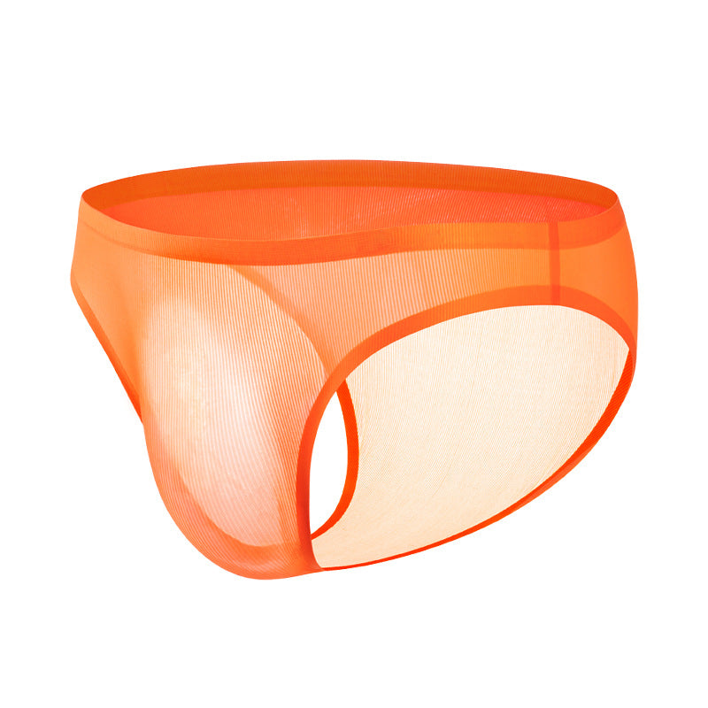 Ultra-thin Thread Ice Silk Low Waist Sexy Panties