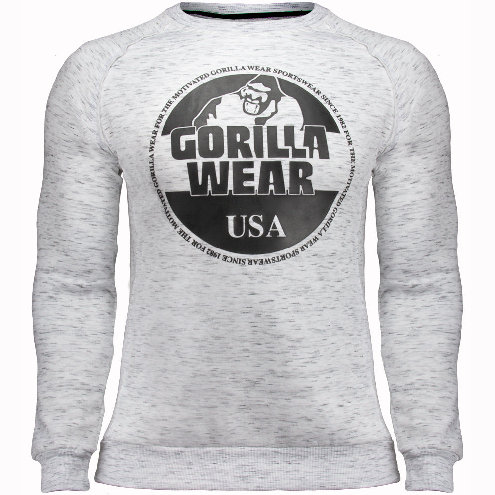 Sports Leisure Running Workout Cotton Thick Long-sleeved Top