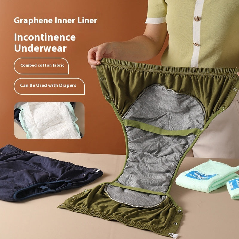 Leak-proof Urine Underwear Baby Diapers Special Washable Pure Cotton Pull Up Diaper
