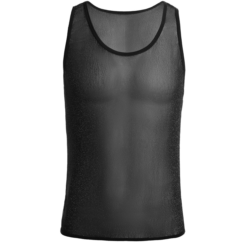 Men's Fashion Sports Workout Bottoming Vest