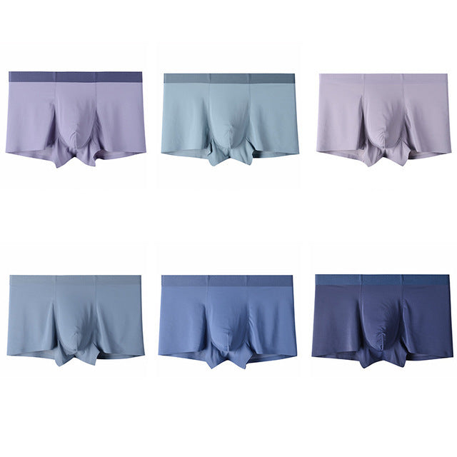 New Modal Men's Underwear Seamless Ultra-thin Breathable Boxers Youth Boxers