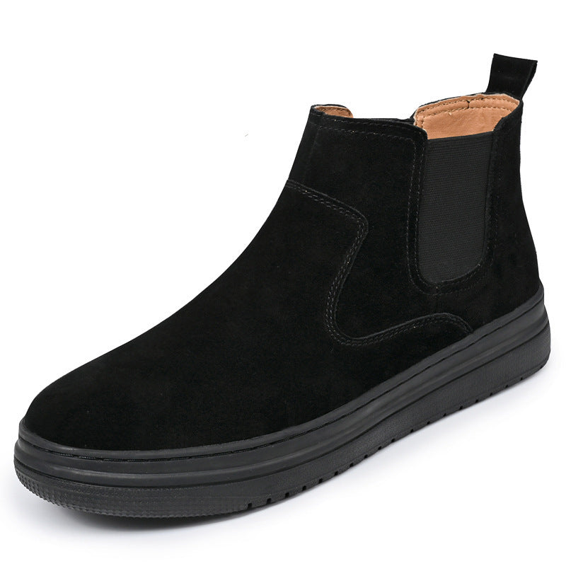 Men's Martin Boots Genuine Leather Mid-top boots
