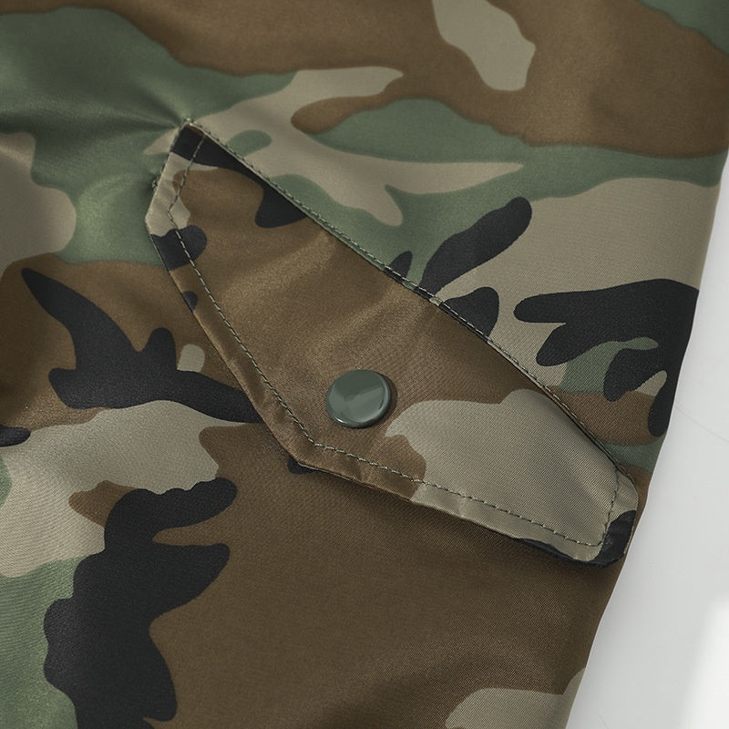 New Thickened Camouflage Autumn And Winter Coat Men's Plus Size