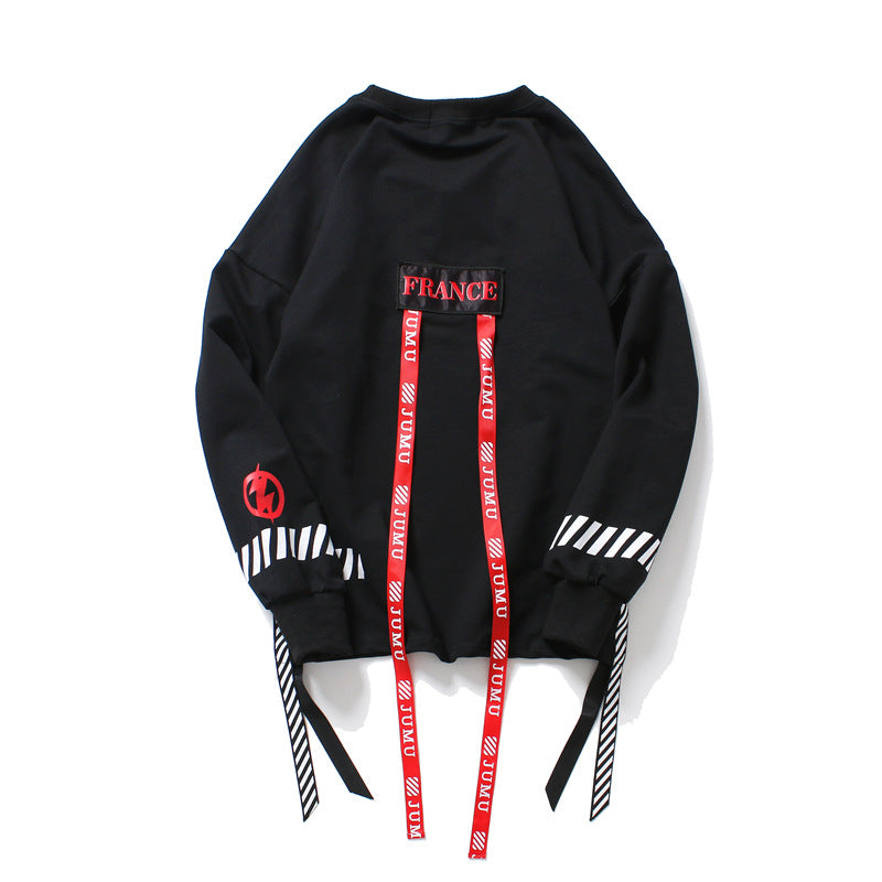 Popular sweater with webbing