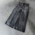 Jeans High Street Spider Embroidery Patch