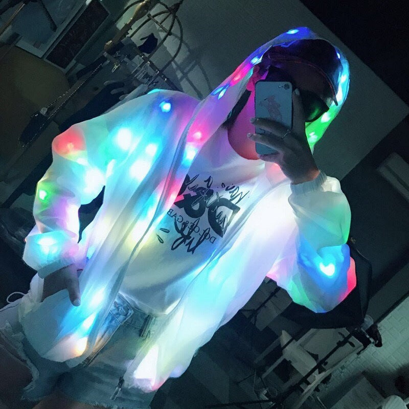 led light jacket