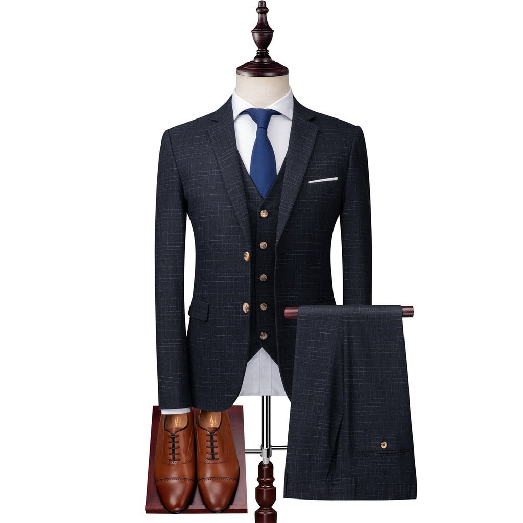 Men's Groom Banquet Marriage Dress suit