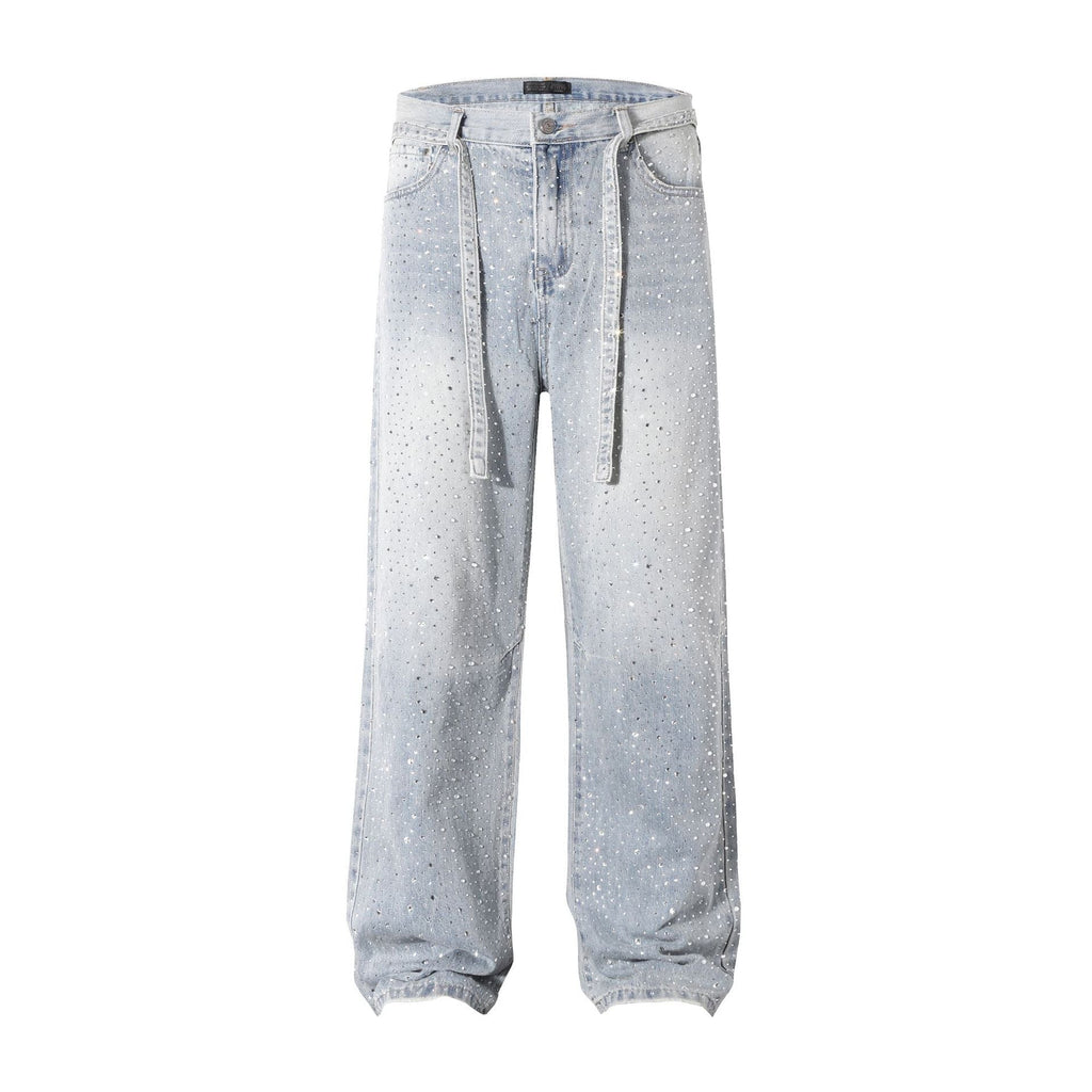 New Washed And Worn Heavy Industry Jeans