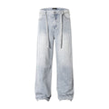 New Washed And Worn Heavy Industry Jeans