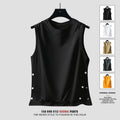 Double Yarn 100 Cotton 200g Summer Men's Vest