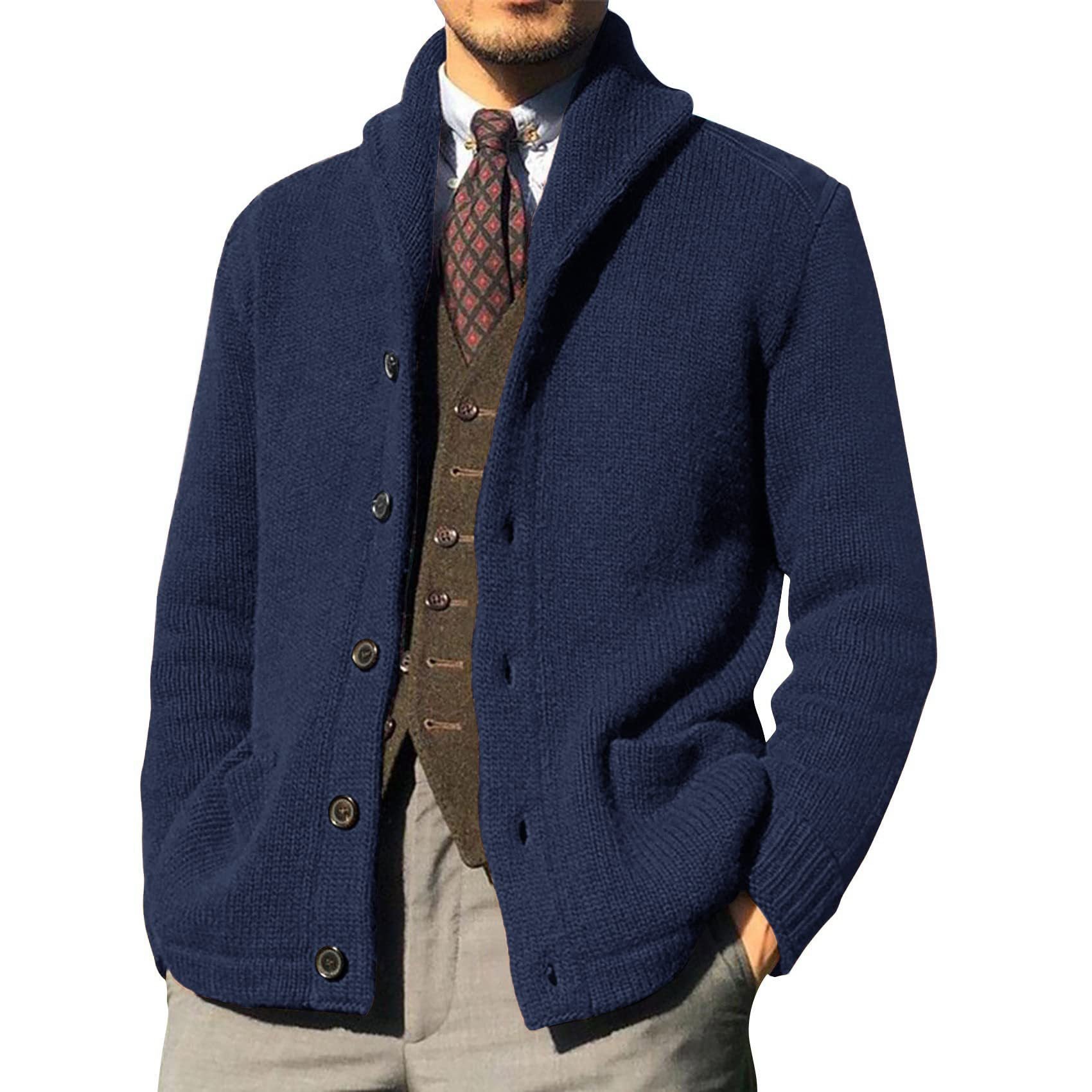 Autumn And Winter Solid Color Long-sleeved Coat