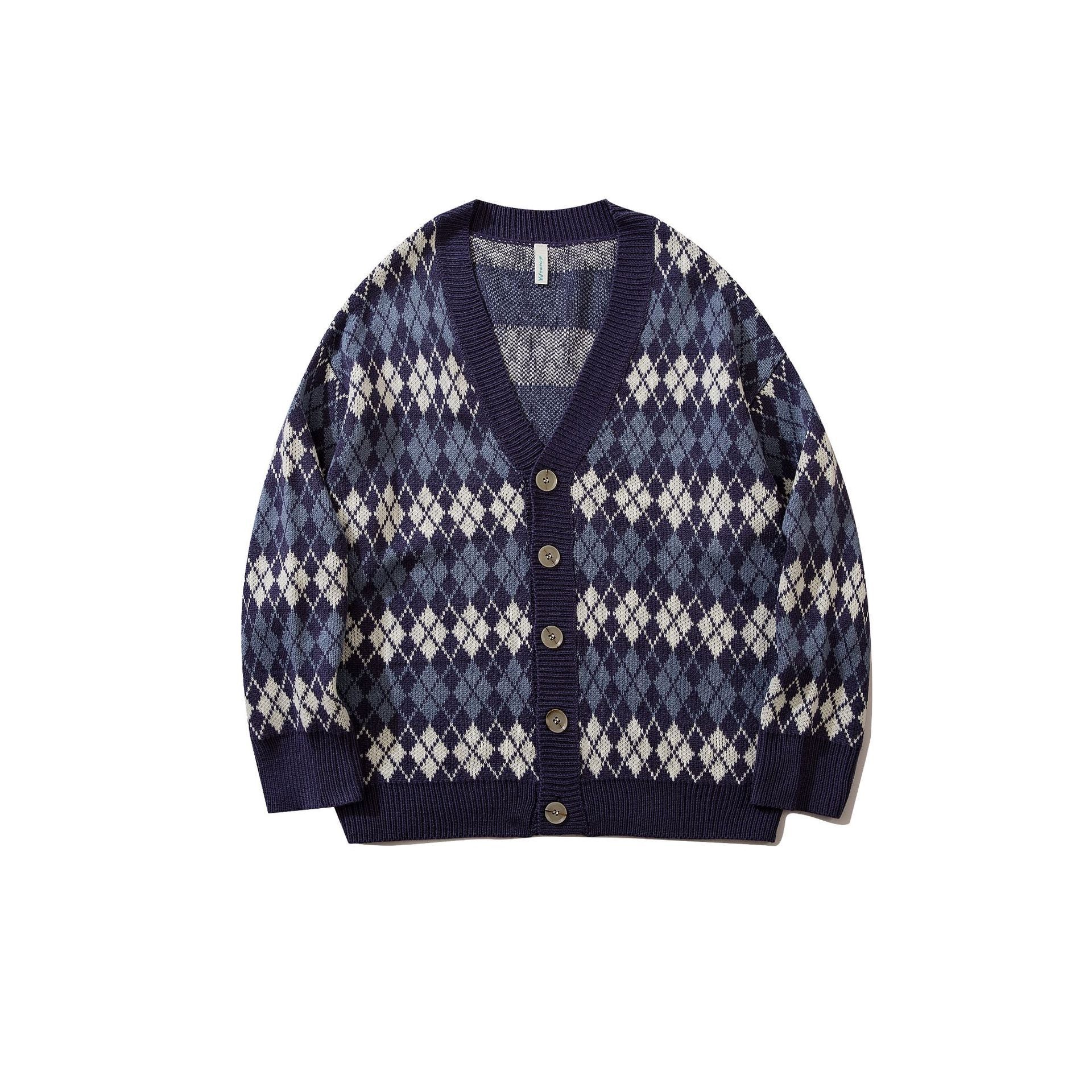 Cardigan Knitwear Outer Threading Clothes Casual All Match Student