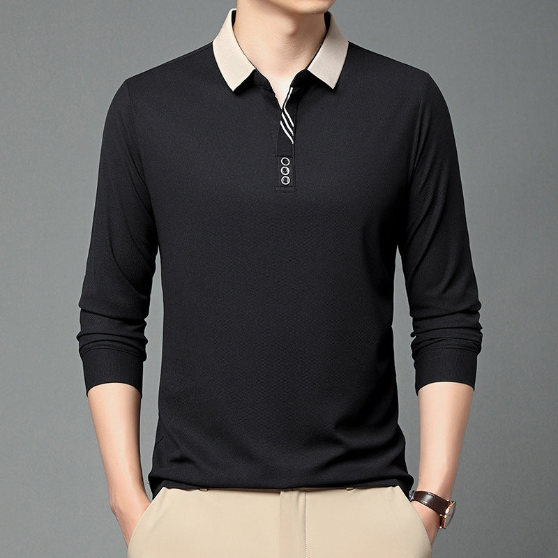 Men's Young And Middle-aged Fashion Casual Long Sleeve Jacket