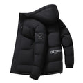 Men's Hooded Thickened Cold-proof Cotton-padded Clothing Coat