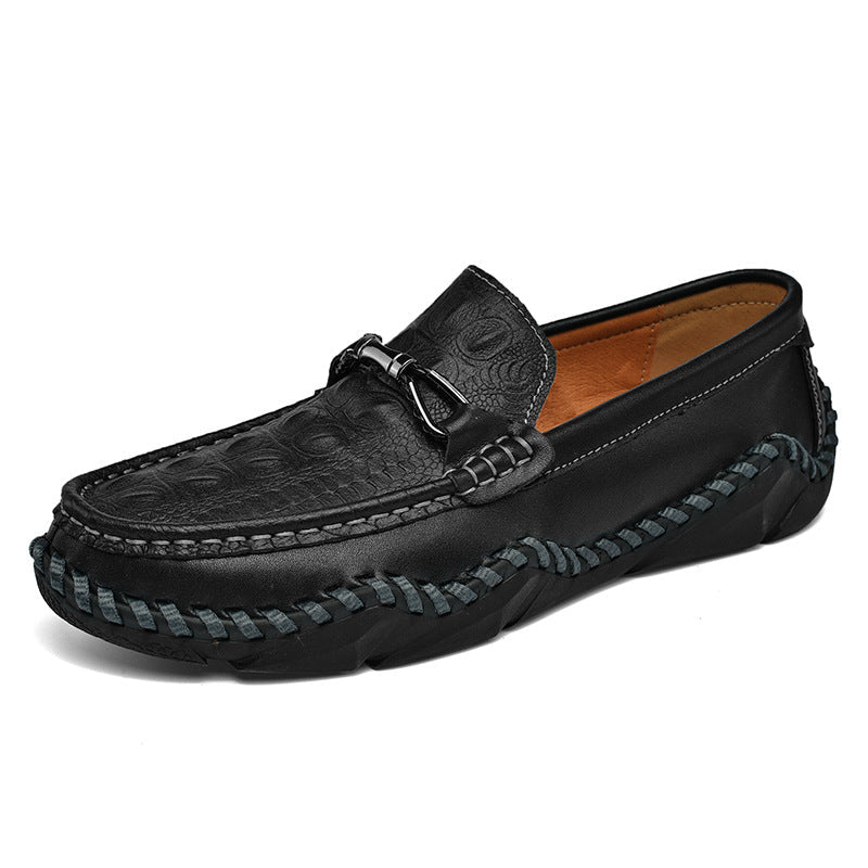 Driving Trendy Beanie Shoes Men's Cross-border Plus Size Loafers