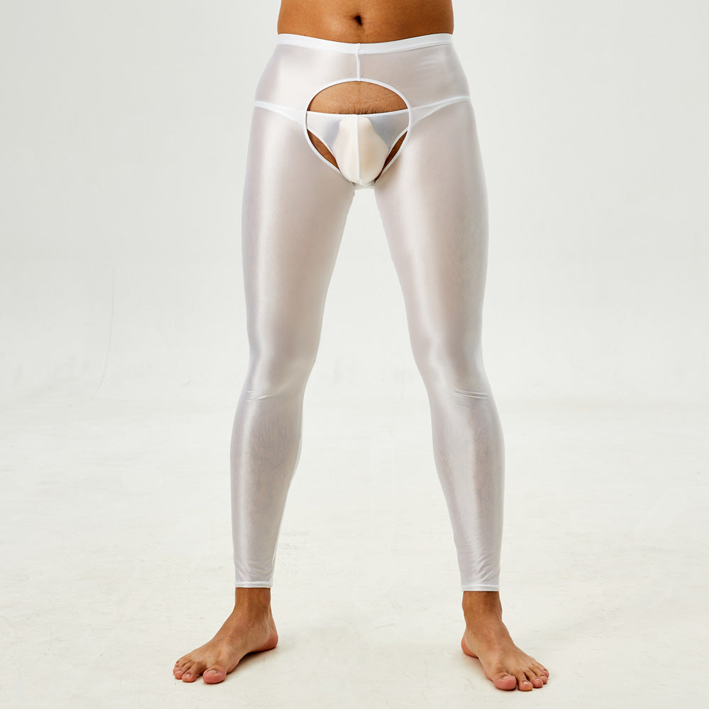 Silky, Form-fitting Capri Leggings With A Breathable Design