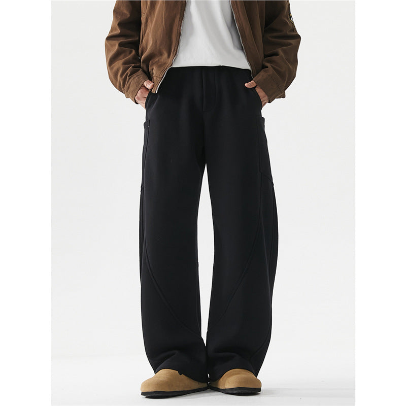 American Heavy Cleanfit Solid Color Track Sweatpants Men