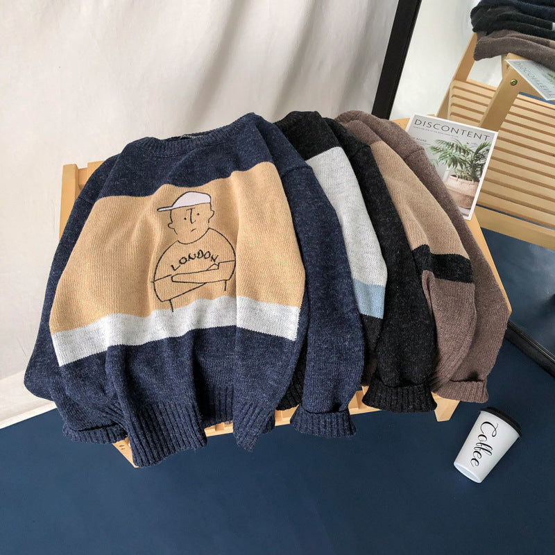 Couple's Trendy Personalized Sweater Coat
