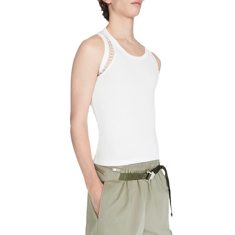 New Summer Street Sleeveless I-shaped Vest Camisole Top