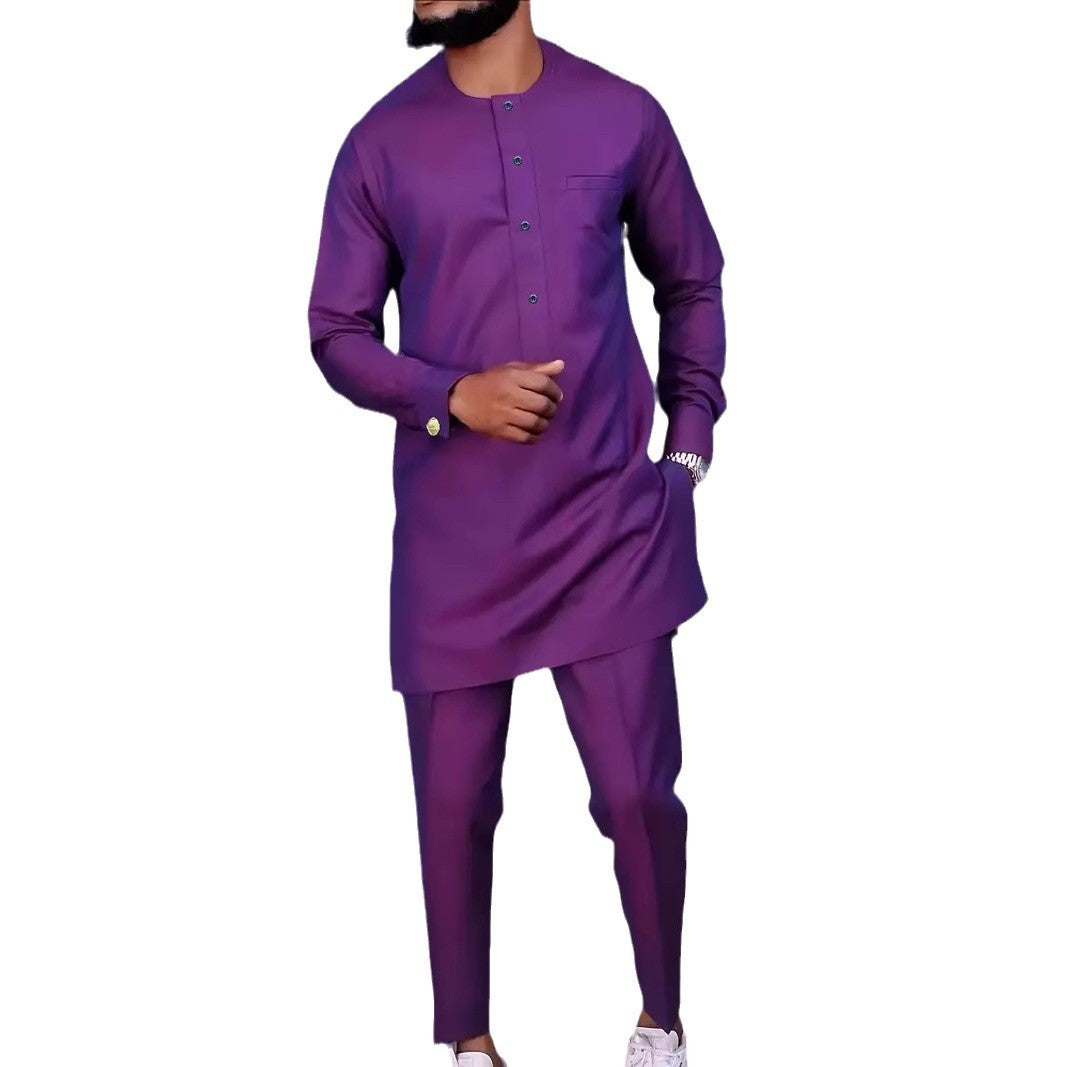 Hot Sale Fashion Personality Africa Men's Suit