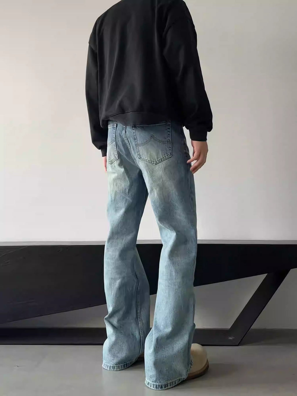 Men's Skinny Slim-fit Tall-looking Jeans