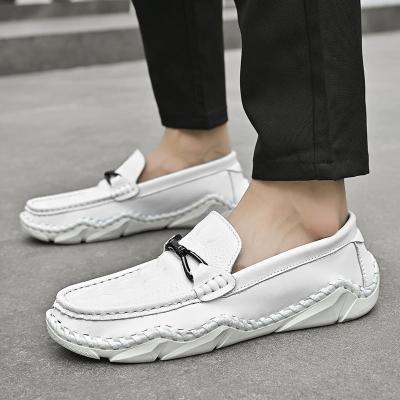 Driving Trendy Beanie Shoes Men's Cross-border Plus Size Loafers