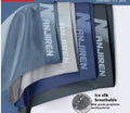 Graphene Underwear Men's Ice Silk Or Breathable Flat Boxer Shorts Head Trendy