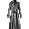 Men's long trench coat