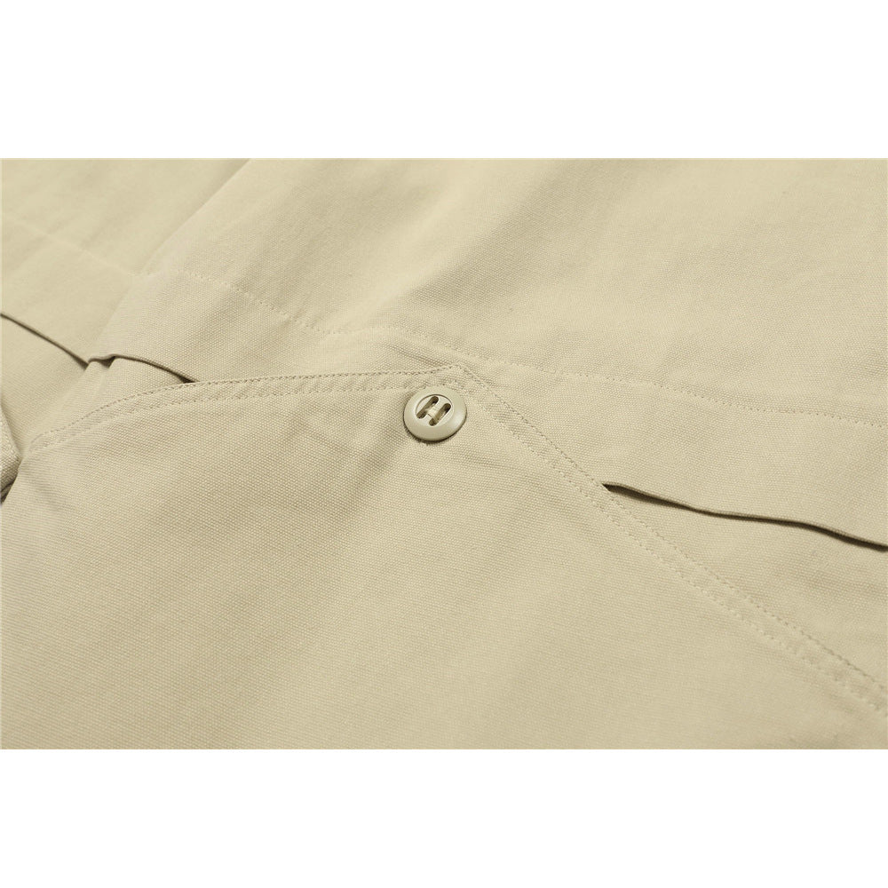 Wide Leg Pants Men's European And American Trendy Brand Canvas Casual Pants